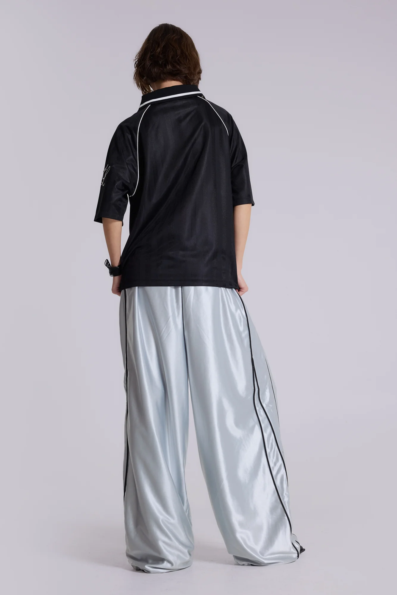 Metallic Vapor Joggers