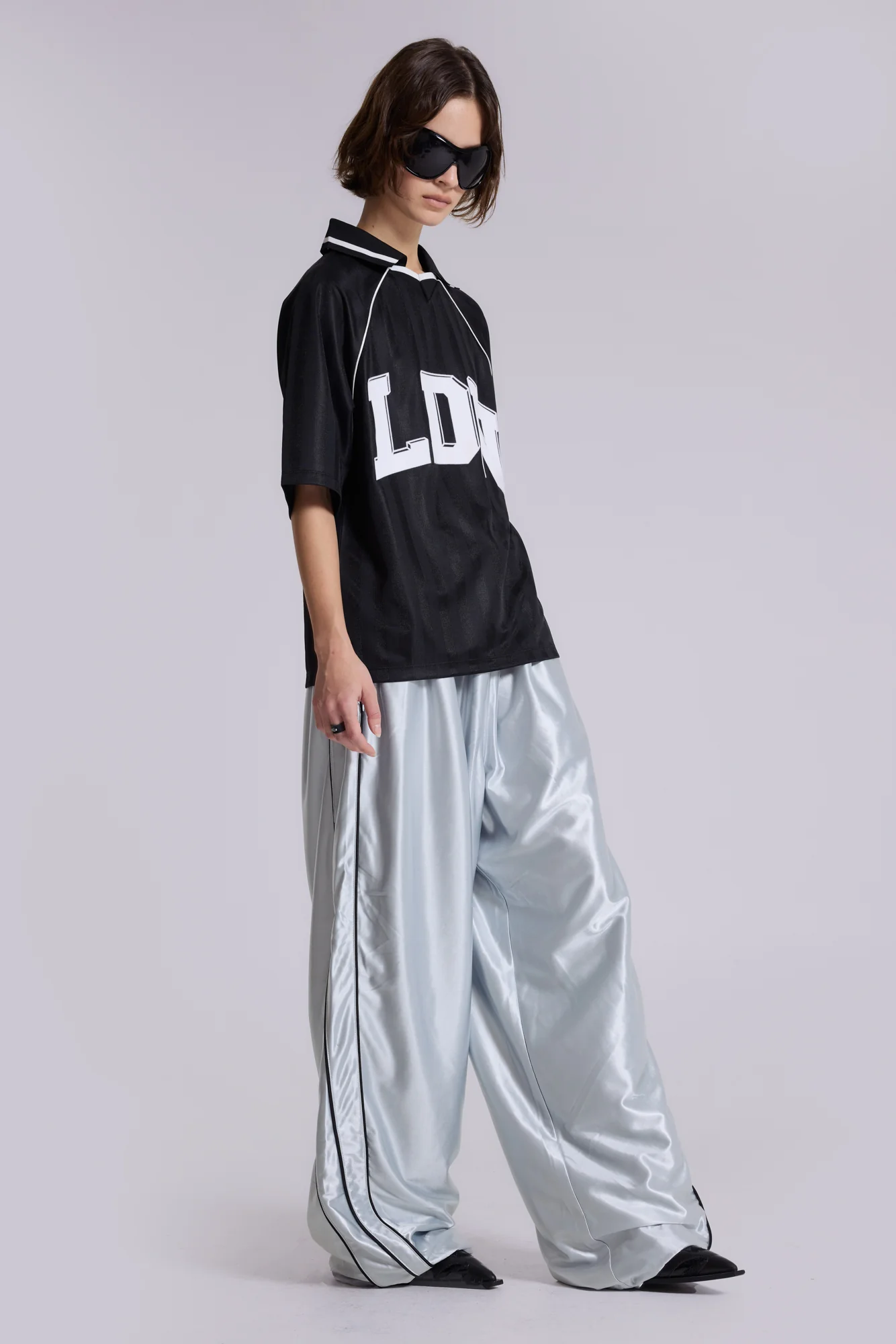 Metallic Vapor Joggers