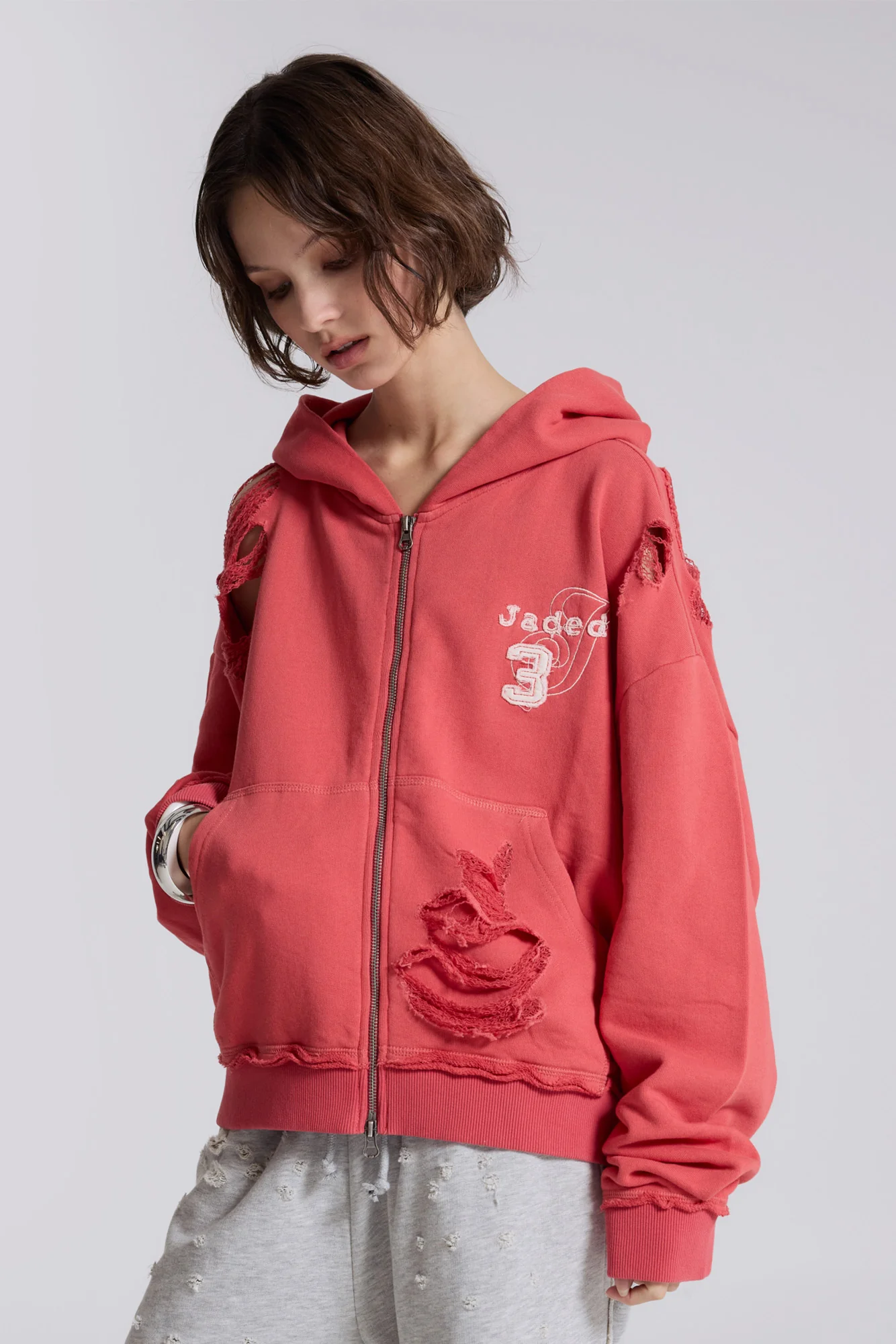 Distressed Monster Hoodie