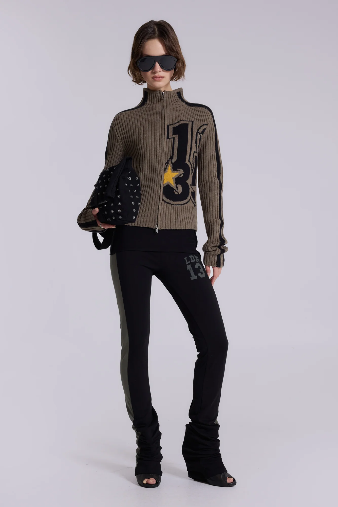 Sprint Foldover Bootcut Trousers