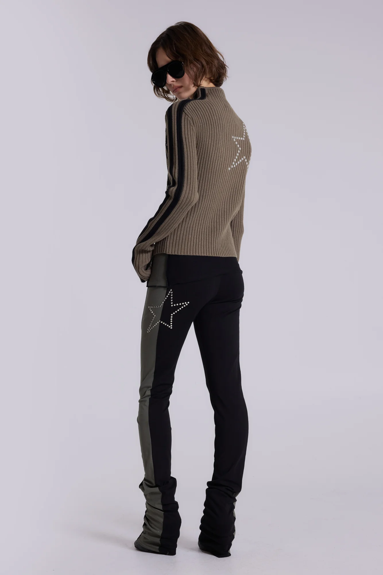 Sprint Foldover Bootcut Trousers
