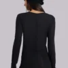 Black Mist Mini Dress