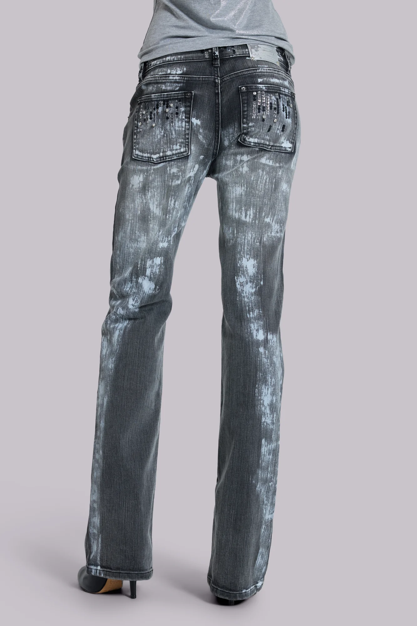 Sequin Bootcut Cooper Jeans