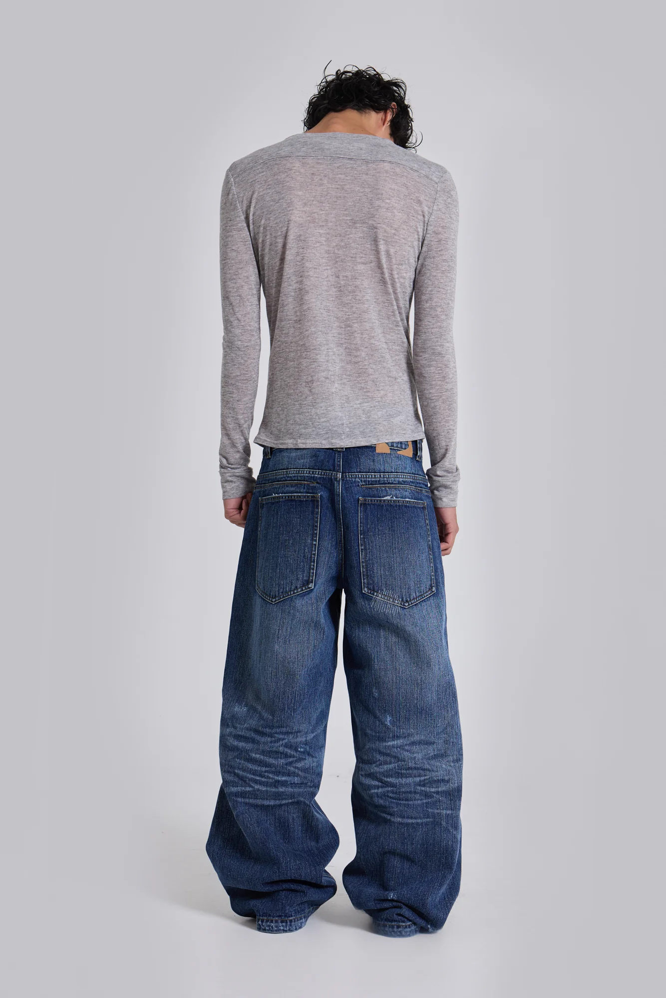 2188-grey-marl-haze-henley-top-8.webp Grey Marl Haze Henley Top
