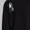 Black Devoted Patch Hoodie