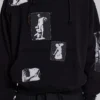 Black Devoted Patch Hoodie