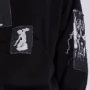 Black Devoted Patch Hoodie