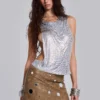 Mirielle PU Leather Mini Skirt