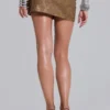Mirielle PU Leather Mini Skirt