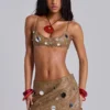 Mirielle PU Leather Mini Skirt