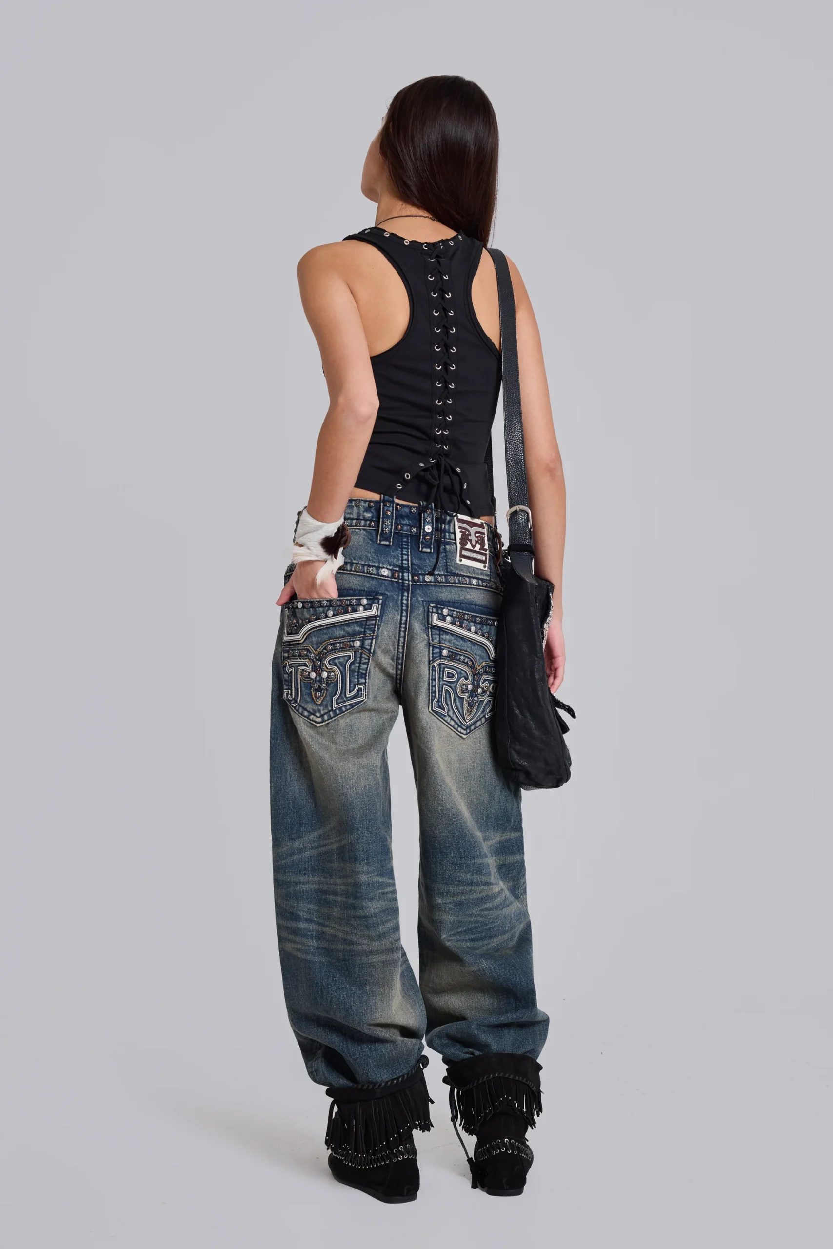 Rock Revival Heavy Stud Jeans