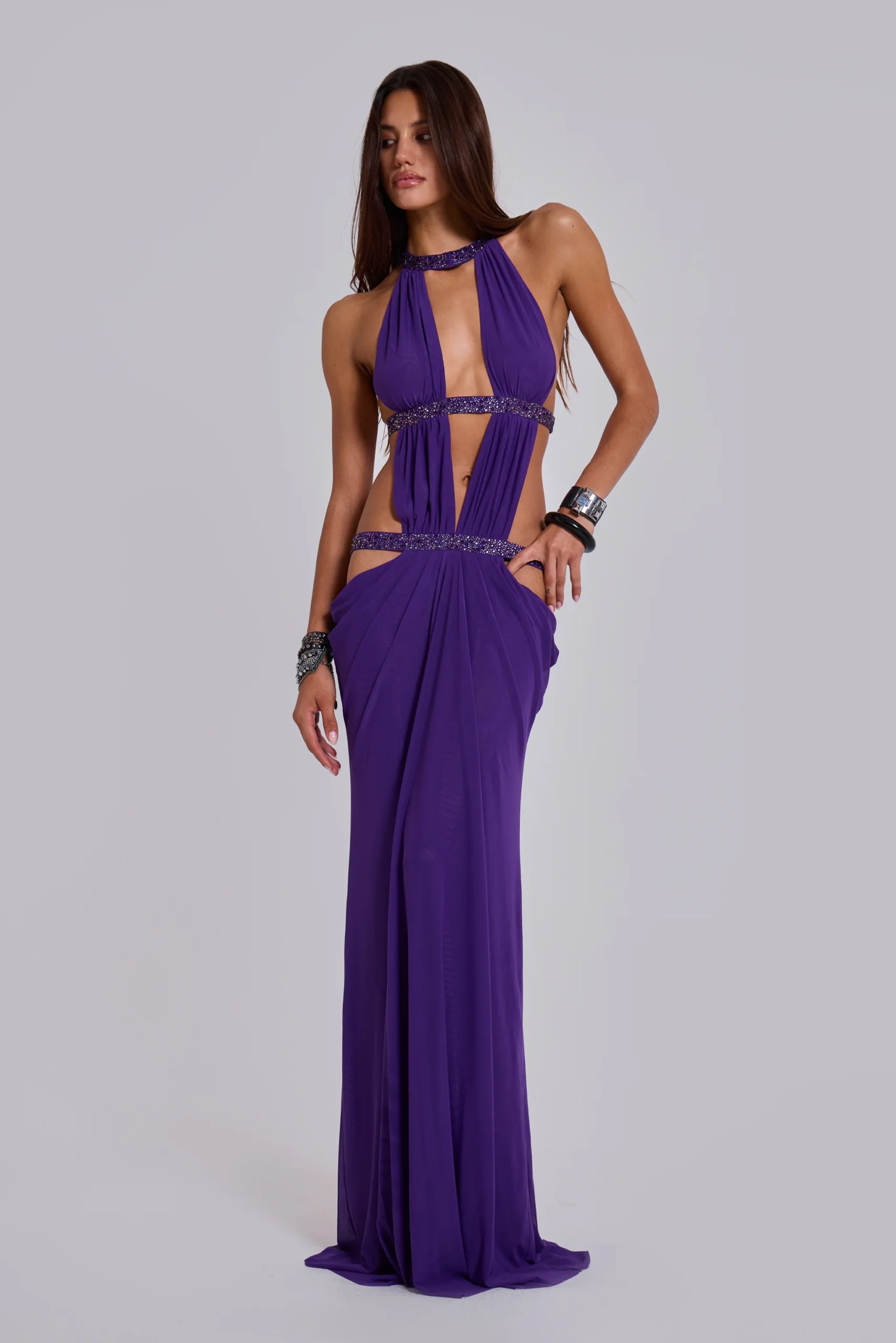 2439-6am-cut-out-maxi-dress-in-violet-1.webp 6AM Cut Out Maxi Dress in Violet