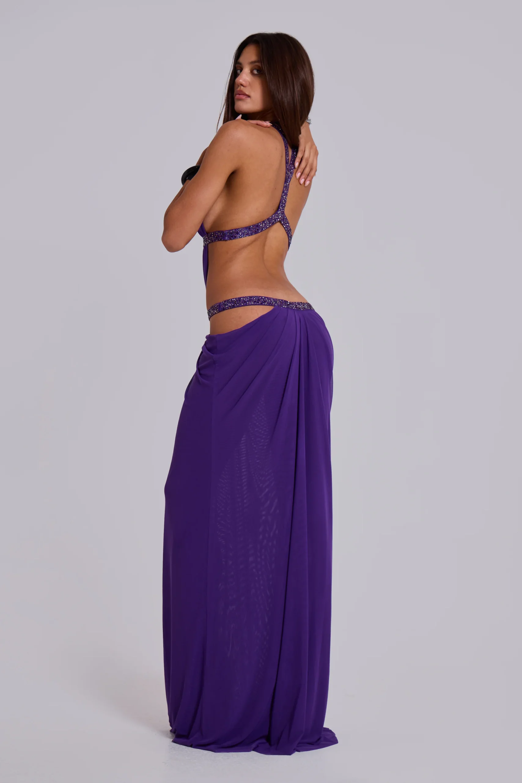 2439-6am-cut-out-maxi-dress-in-violet-2.webp 6AM Cut Out Maxi Dress in Violet