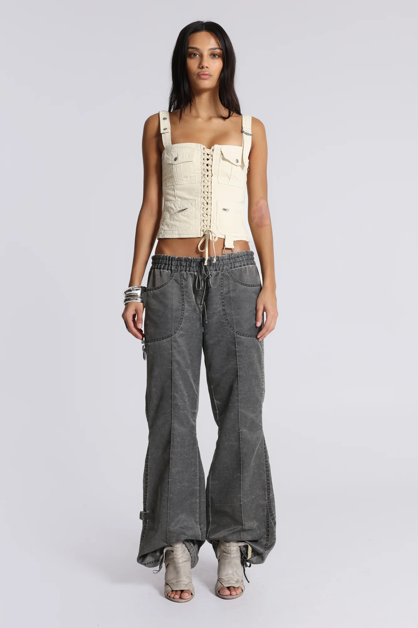 Ecru Cargo Corset