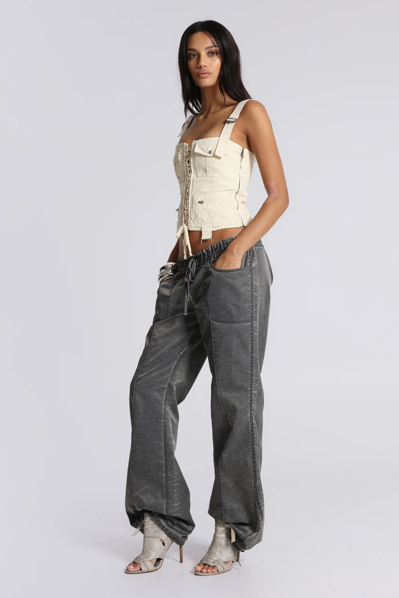 Ecru Cargo Corset