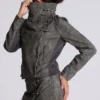 2545-cera-clasp-pu-leather-funnel-jacket-1.webp Cera Clasp PU Leather Funnel Jacket