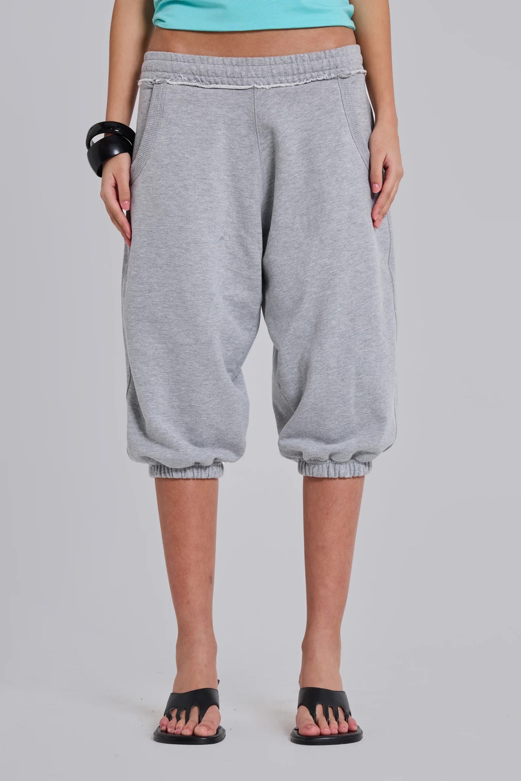 2626-grey-marl-cropped-monster-joggers-3.webp Grey Marl Cropped Monster Joggers