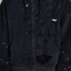 Sun Faded Waffle Lined Zip Hoodie