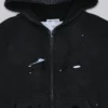 Sun Faded Waffle Lined Zip Hoodie