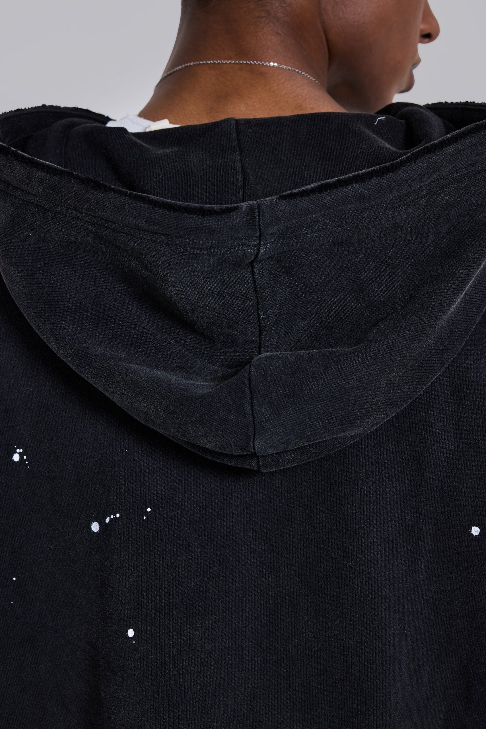 Sun Faded Waffle Lined Zip Hoodie