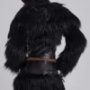 Viera Faux Fur and Leather Jacket