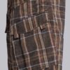 Brown Check Cadet Shorts