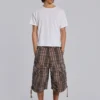 Brown Check Cadet Shorts
