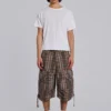 Brown Check Cadet Shorts