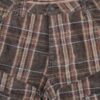 Brown Check Cadet Shorts