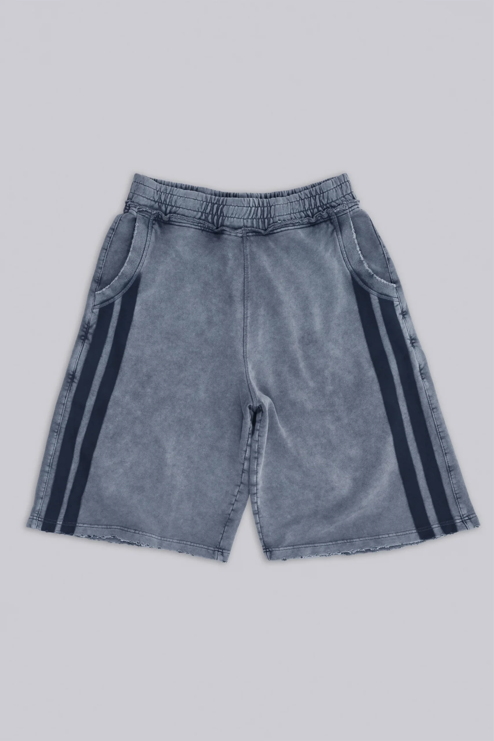 2884-washed-grey-sporty-stripe-monster-jogger-shorts-2.webp Washed Grey Sporty Stripe Monster Jogger Shorts