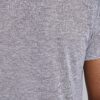 Grey Marl Haze Henley T-Shirt