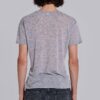 Grey Marl Haze Henley T-Shirt