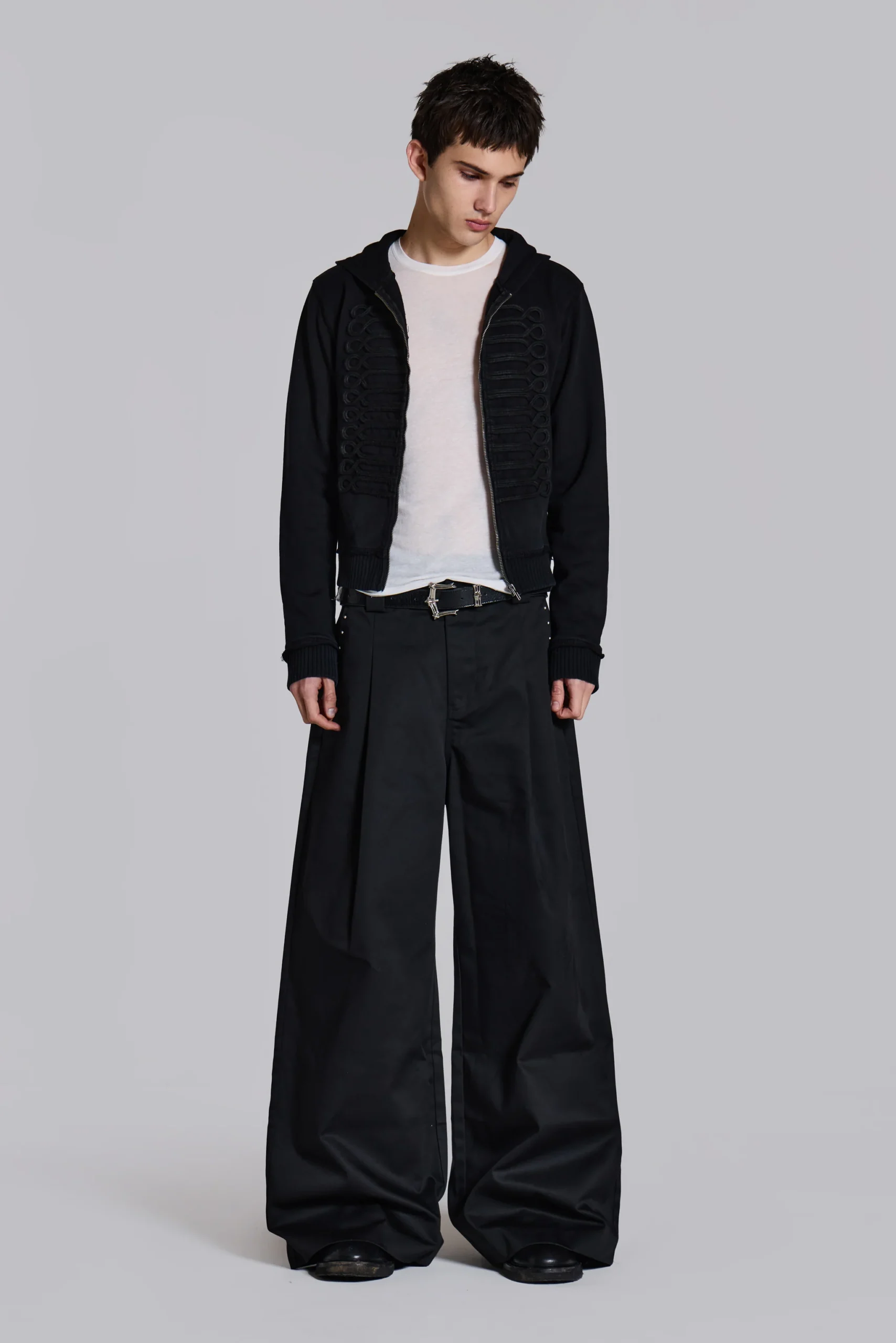 Studded Black Goliath Suit Pants
