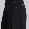 Studded Black Goliath Suit Pants