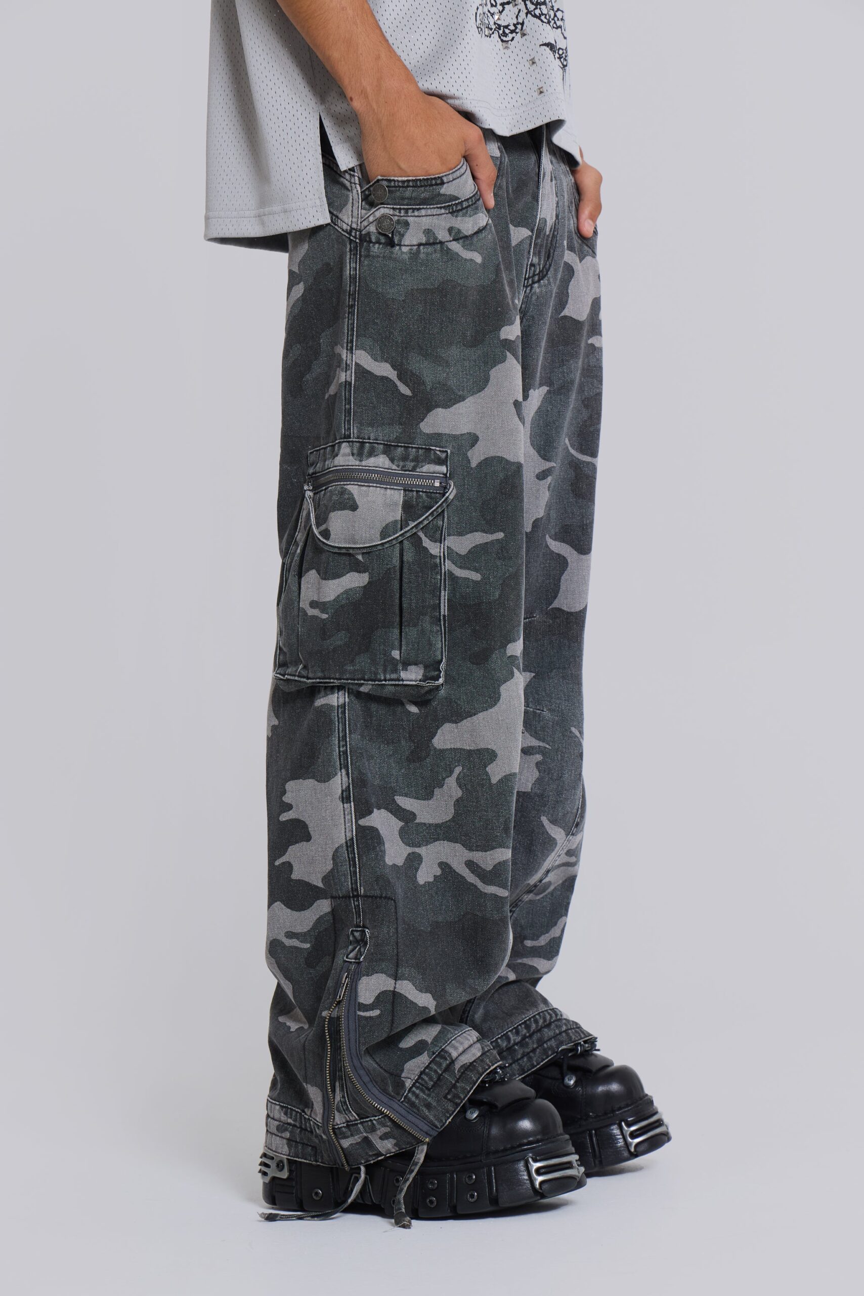 2948-washed-black-trooper-camo-cargo-pant-1.jpg Washed Black Trooper Camo Cargo Pant