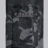 Washed Black Trooper Camo Cargo Pant