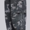 Washed Black Trooper Camo Cargo Pant