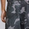 Washed Black Trooper Camo Cargo Pant