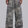 Needle Punch Woodland Camo Colossus Jeans