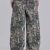 Needle Punch Woodland Camo Colossus Jeans
