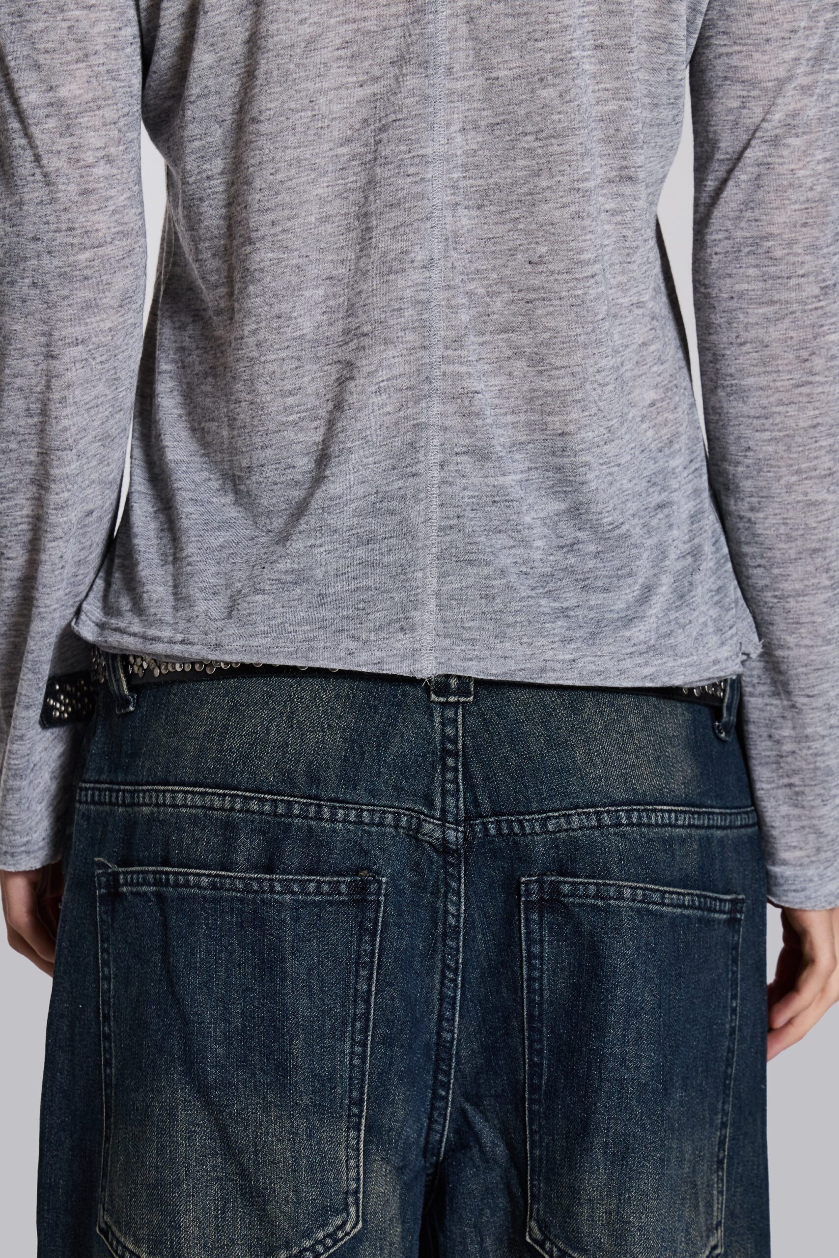 Grey Marl Mist Hoodie