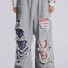 Stars and Stripes Distressed Monster Joggers
