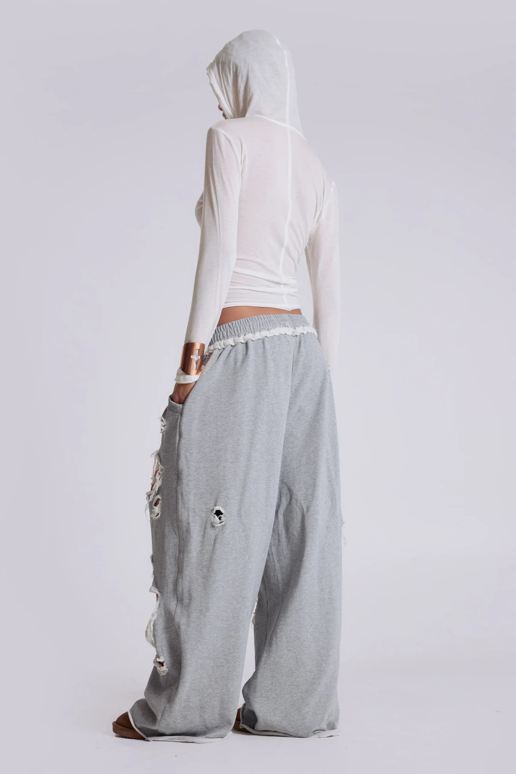 Stars and Stripes Distressed Monster Joggers