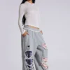 Stars and Stripes Distressed Monster Joggers