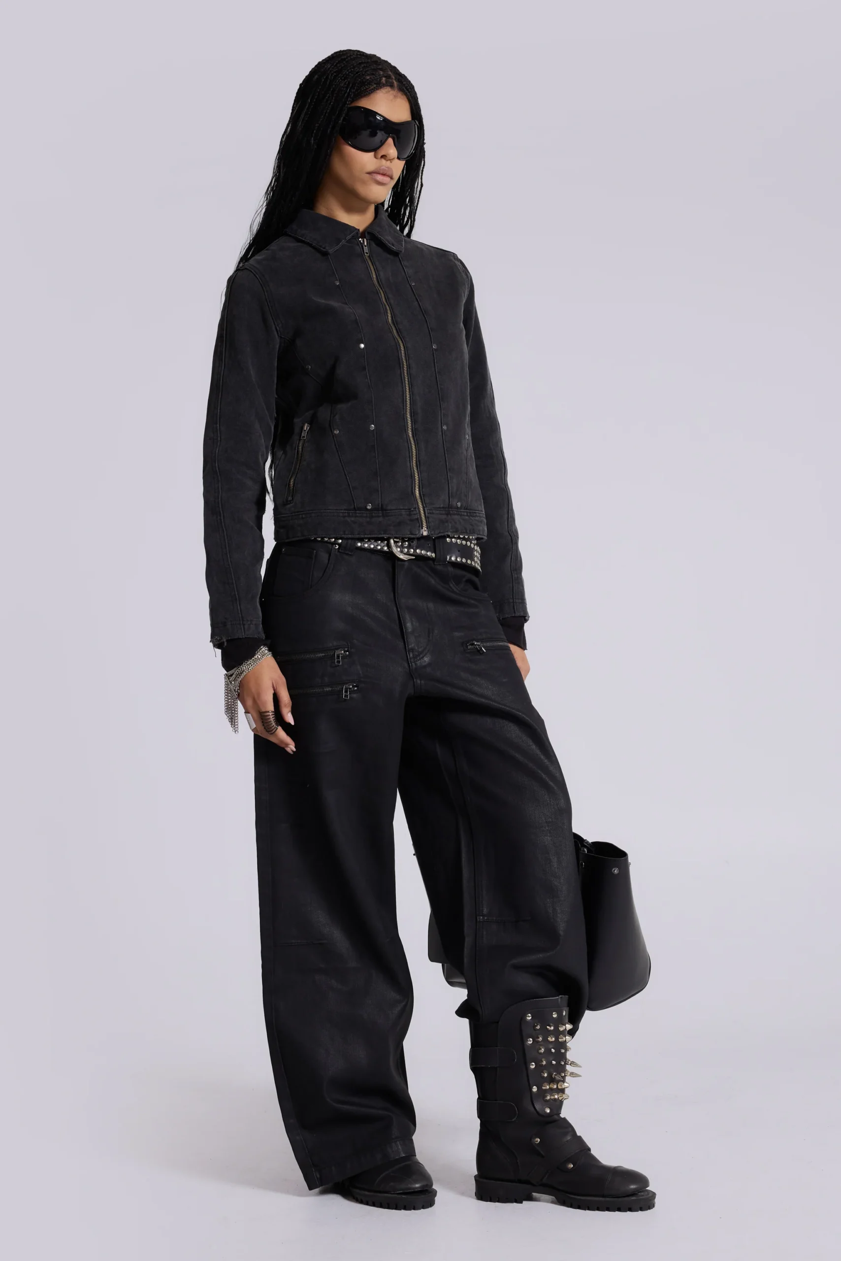 Stud Denim Jacket