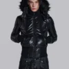 Black Mercury Puffer Jacket