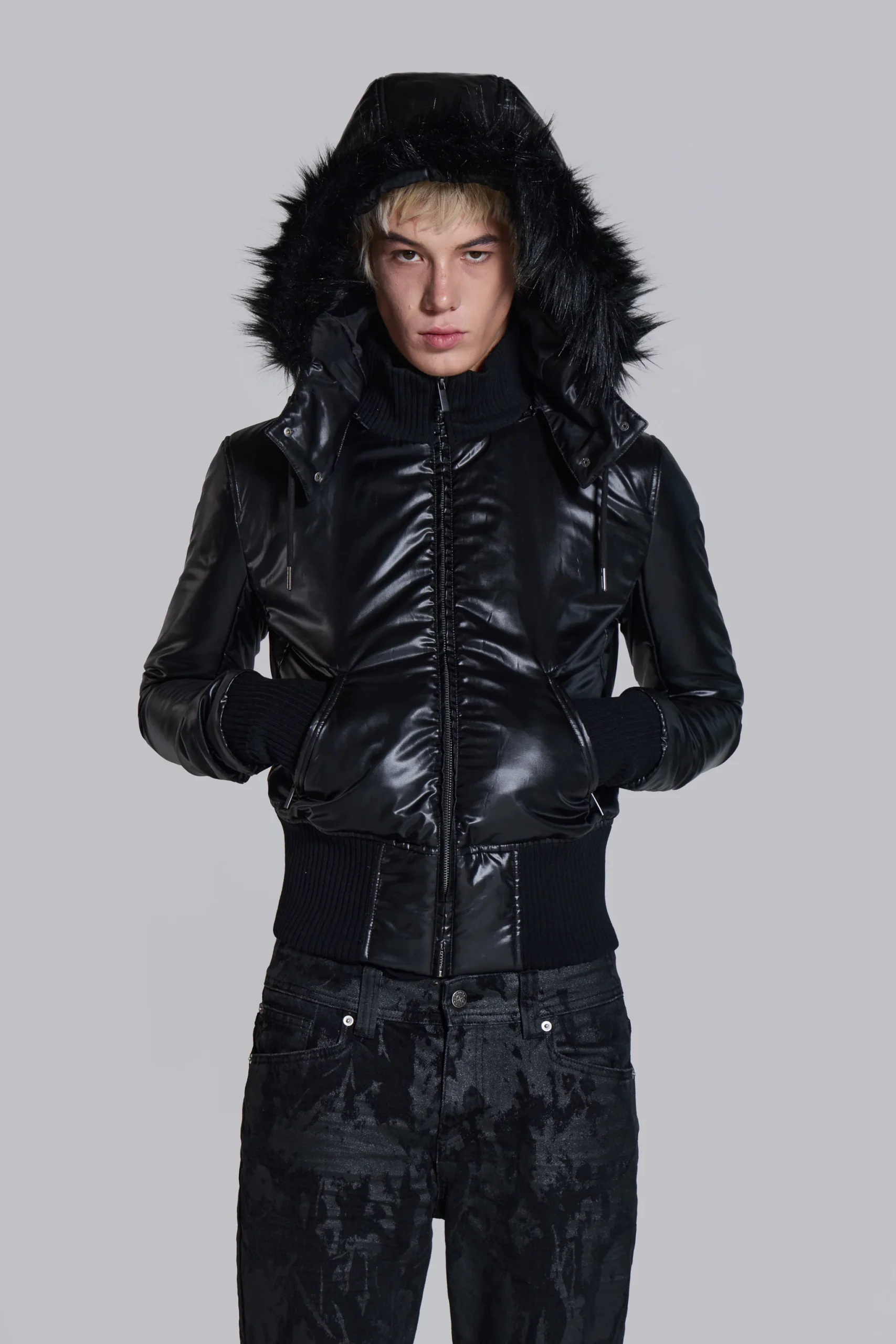 Black Mercury Puffer Jacket