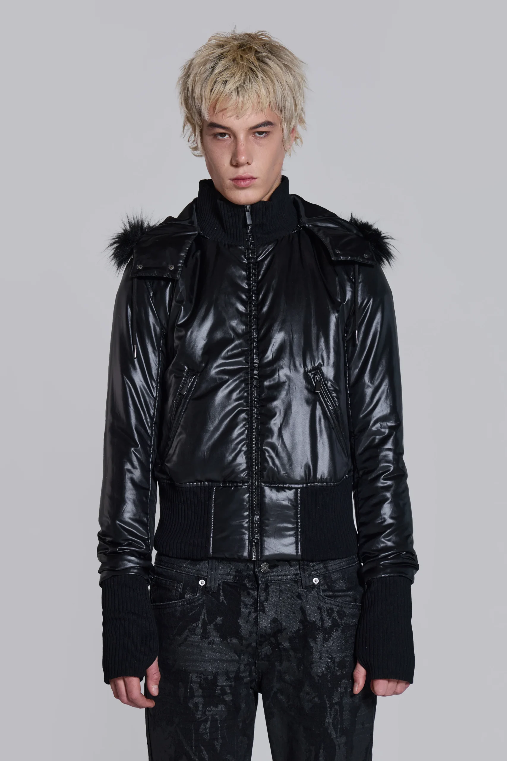 Black Mercury Puffer Jacket