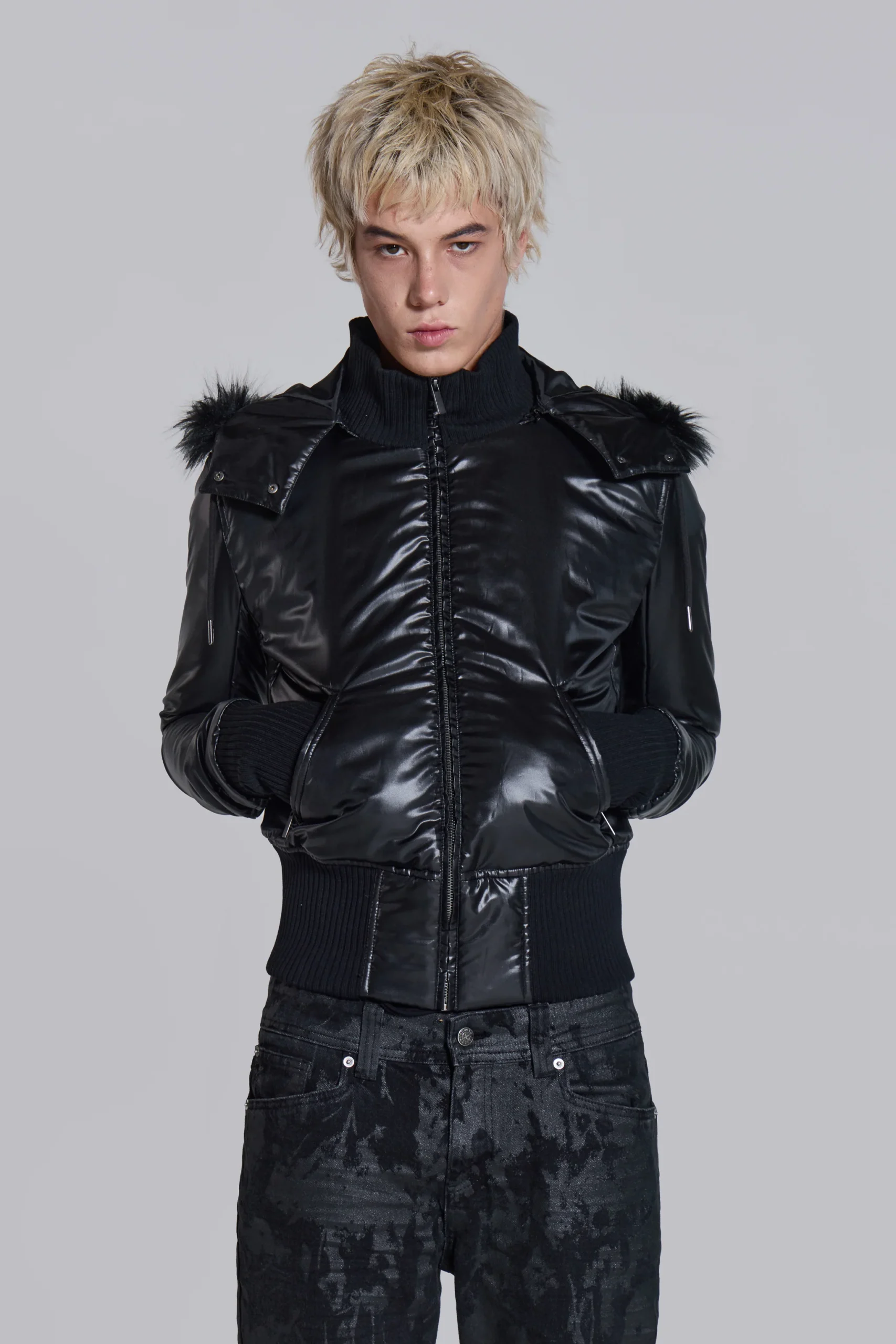 Black Mercury Puffer Jacket