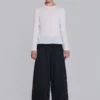 Black Mesh Vapor Tracksuit Bottoms
